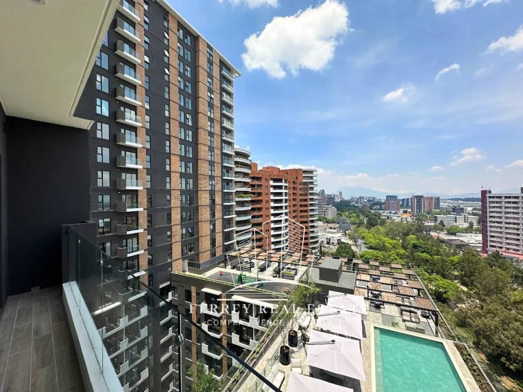 Zona 14, apartamento con cuarto de servicio — foto 14 de 16